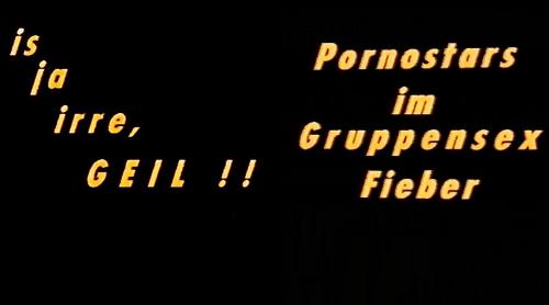 Is Ja Irre, Geil !! Pornostars Im Gruppensex Fieber [1994]