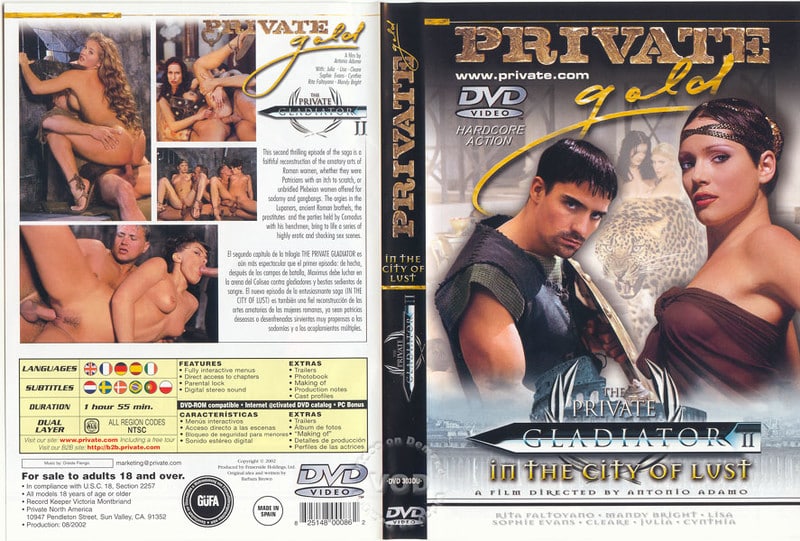 Private Gold 55: Gladiator 2 - In The City Of Lust [2002]