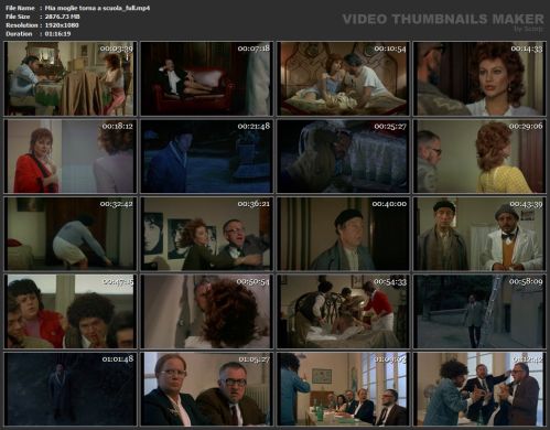 Mia Moglie Torna A Scuola [fullhdrip]