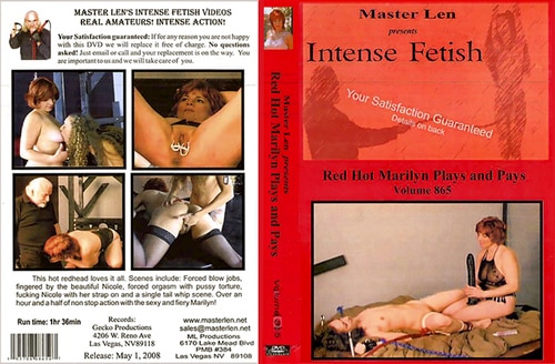 If 865 - Red Hot Marilyn Plays And Pays [2008]